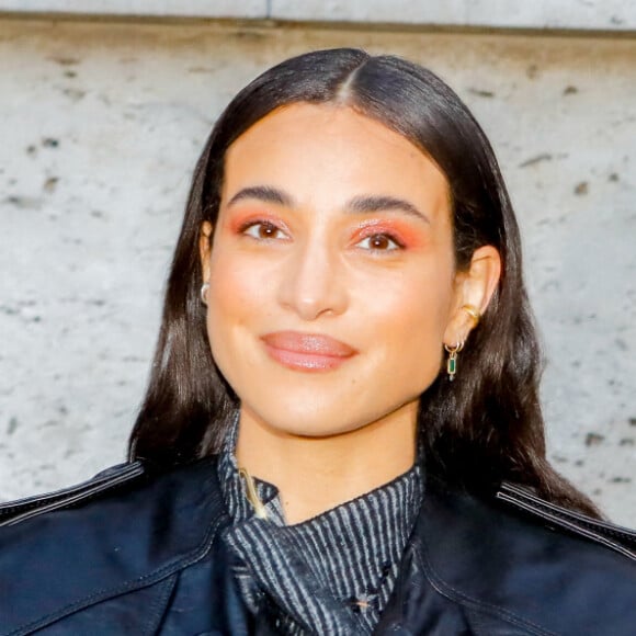 Camelia Jordana - Arrivées au défilé Acne Studios Collection Femme Prêt-à-porter Printemps/Eté 2023 lors de la Fashion Week de Paris, France, le 28 septembre 2022. © Veeren-Clovis/Bestimage 