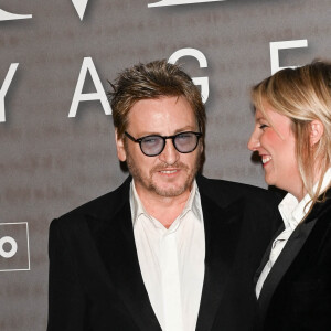 Benoît Magimel et sa femme Margot Pelletier - Avant-première du film "Simone, Le Voyage Du Siecle" à l'Unesco à Paris le 28 septembre 2022. © Coadic Guirec/bestimage