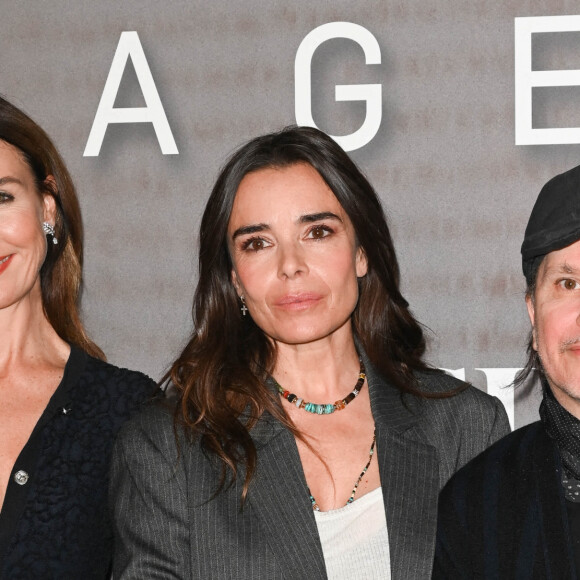 Elsa Zylberstein, Elodie Bouchez et Olivier Dahan - Avant-première du film "Simone, Le Voyage Du Siecle" à l'Unesco à Paris le 28 septembre 2022. © Coadic Guirec/bestimage