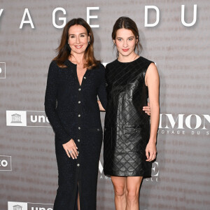 Elsa Zylberstein et Rebecca Marder - Avant-première du film "Simone, Le Voyage Du Siecle" à l'Unesco à Paris le 28 septembre 2022. © Coadic Guirec/bestimage