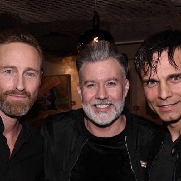 Exclusif - Frank Delay, Chris Keller, Allan Théo - Concert privé du groupe Génération Boys Band, au Gipsy hôtel à Paris. Le 23 novembre 2021. © Rachid Bellak/Bestimage