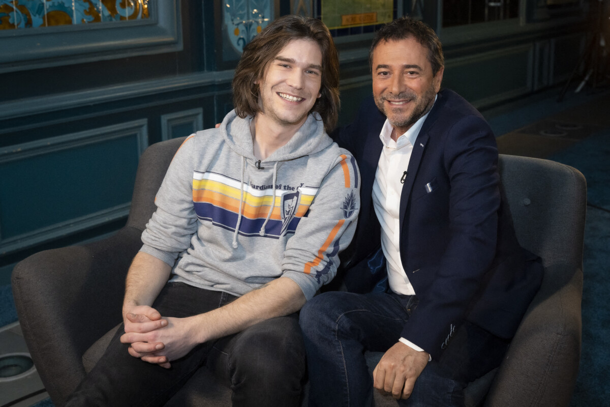 Photo : Exclusif - Amaury Vassili, Bernard Montiel - Enregistrement de