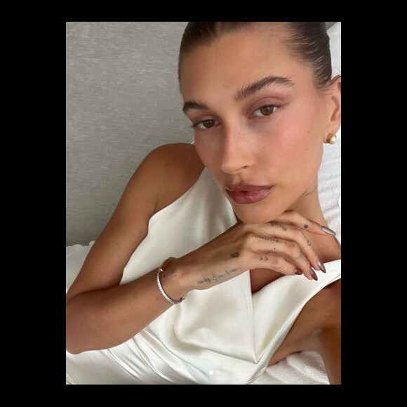 Hailey Bieber sur Instagram. Le 14 septembre 2022.