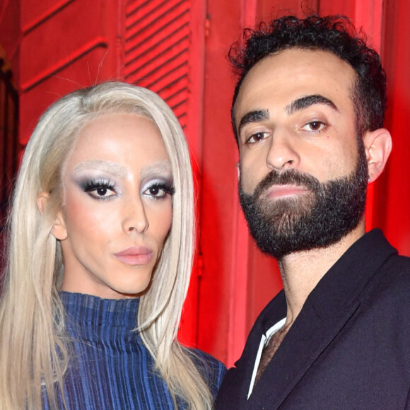Billal Hassani et son compagnon Cassem Jebrouni - Arrivées à la soirée "Scandal" par Jean-Paul Gaultier lors de la Fashion Week de Paris (PFW), France, le 29 septembre 2022. © Veeren-Clovis/Bestimage 