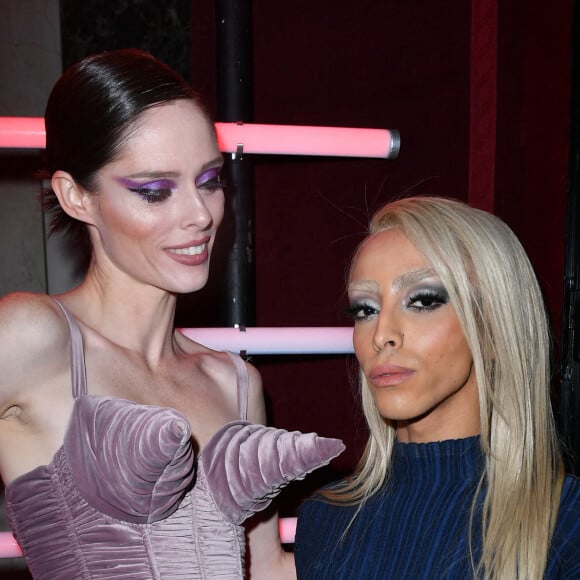 Coco Rocha et Billal Hassani - Arrivées à la soirée "Scandal" par Jean-Paul Gaultier lors de la Fashion Week de Paris (PFW), France, le 29 septembre 2022. © Veeren-Clovis/Bestimage 