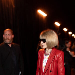 Exclusif - Anna Wintour - Photocall du défilé Balenciaga, Collection Femme Prêt-à-porter Printemps/Eté 2023, lors de la Fashion Week de Paris. Le 2 octobre 2022. @ Da Silva-Perusseau/Bestimage