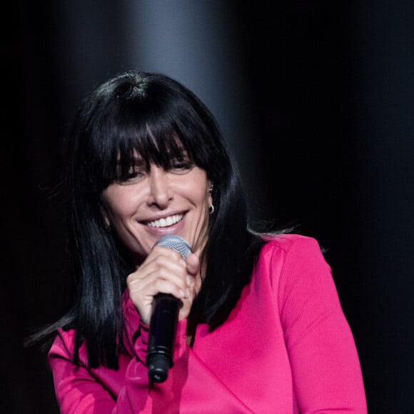 Jenifer Bartoli - Enregistrement de l'émission "La Lettre" au Théâtre du Châtelet à Paris, qui sera diffusée le 16 novembre sur France 2. Le 23 octobre 2019. © Cyril Moreau / Bestimage 