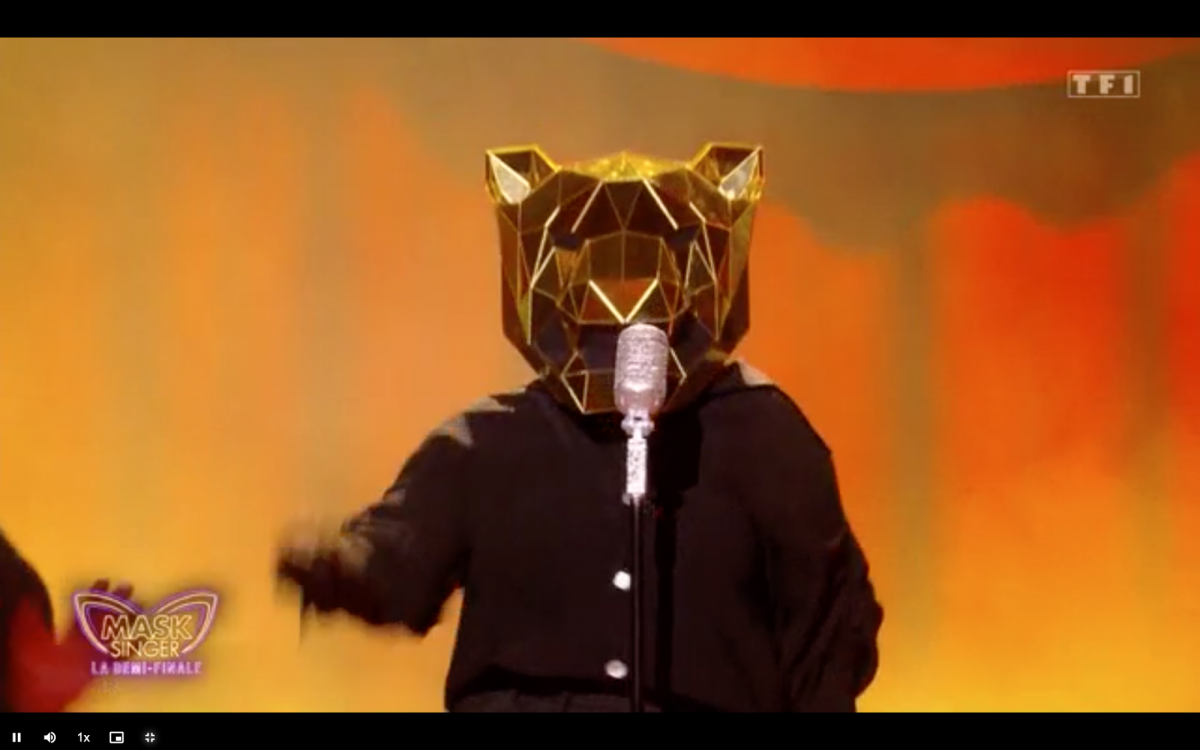 Photo La Tigresse dans "Mask Singer". Purepeople