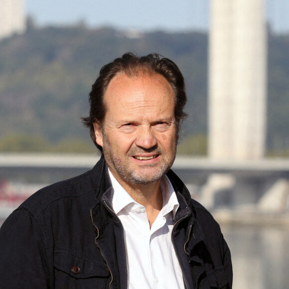 Jean-Marc Germain - Anne Hidalgo, maire de Paris, annonce sa candidature à l'élection présidentielle de 2022 lors de la Déclaration de Rouen le 12 septembre 2021. © Stéphane Lemouton / Bestimage 