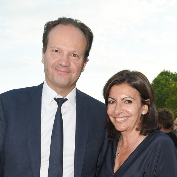 La maire de Paris Anne Hidalgo et son mari Jean-Marc Germain - Soirée du 90ème anniversaire de Line Renaud sur le Bateau Potel et Chabot "Pavillon Seine" à Paris. © Coadic Guirec/Bestimage