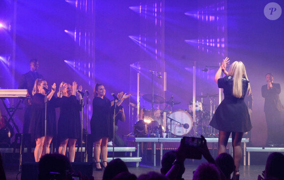 Concert de Lara Fabian à l'Olympia de Paris le 3 octobre 2022. © Coadic Guirec/Bestimage