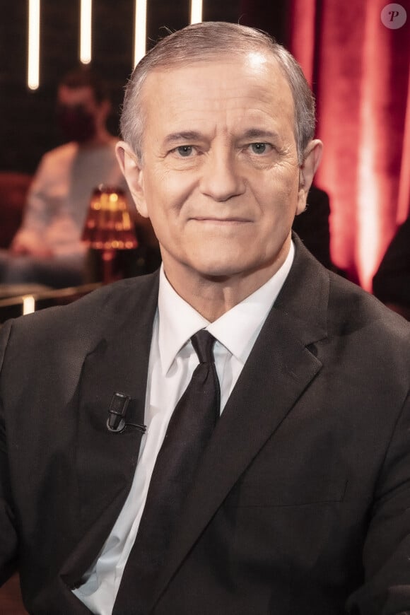 Francis Huster sur le plateau de l'émission "On est en Direct" (OEED) diffusée sur France 2 le 15 janvier 2022 © Jack Tribeca / Bestimage.