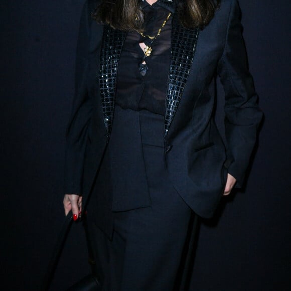 Isabelle Adjani - Photocall du défilé Lanvin Collection Femme Prêt-à-porter Printemps/Eté 2023 lors de la Fashion Week de Paris (PFW), France, le 3 octobre 2022. © Veeren-Clovis/Bestimage.