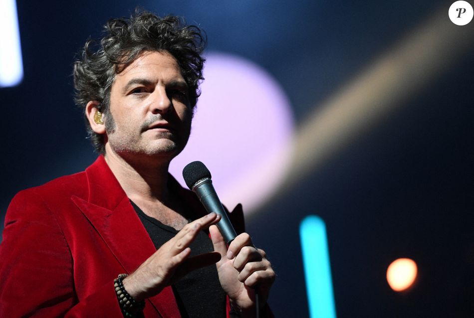 M Matthieu Chedid Le Chanteur M Et La Chanteuse Nach Lors Du 
