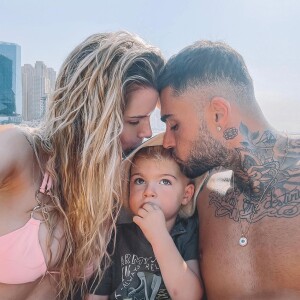 Jessica Thivenin et Thibault Garcia, stars de télé-réalité, forment une jolie famille avec leurs enfants Maylone et Leewane.