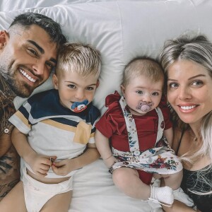 Jessica Thivenin et Thibault Garcia, stars de télé-réalité, forment une jolie famille avec leurs enfants Maylone et Leewane.