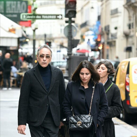 Exclusif - Alain Chamfort, guest - Hommage à la chanteuse Dani en l'église Saint-Roch à Paris le 1er octobre 2022.