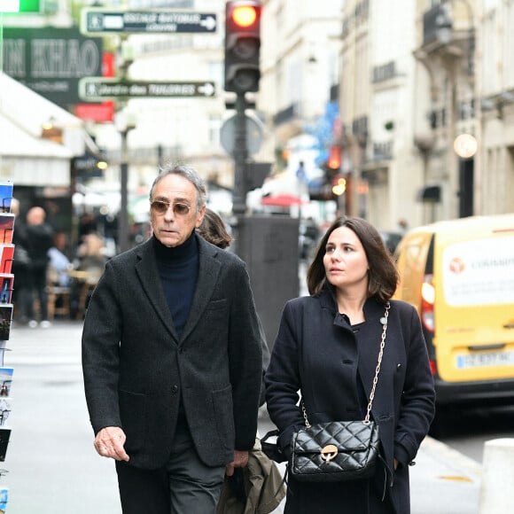 Exclusif - Alain Chamfort, guest - Hommage à la chanteuse Dani en l'église Saint-Roch à Paris le 1er octobre 2022.