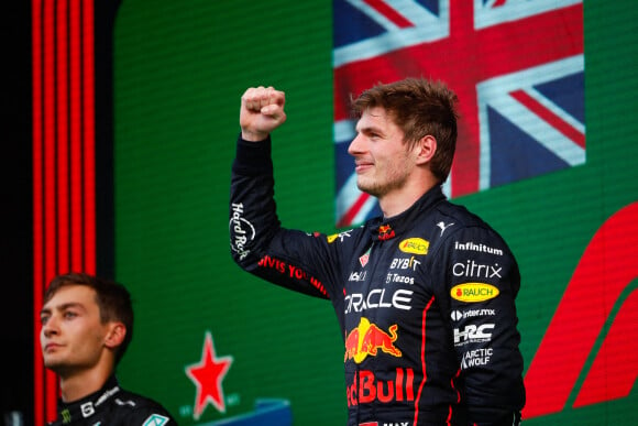 Max Verstappen - Podium du Grand Prix de Formule 1 (F1) de Zandvoort aux Pays-Bas, le 4 septembre 2022. 