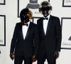 Guy-Manuel de Homem-Christo et Thomas Bangalter lors des Grammy Awards 2014 à Los Angeles