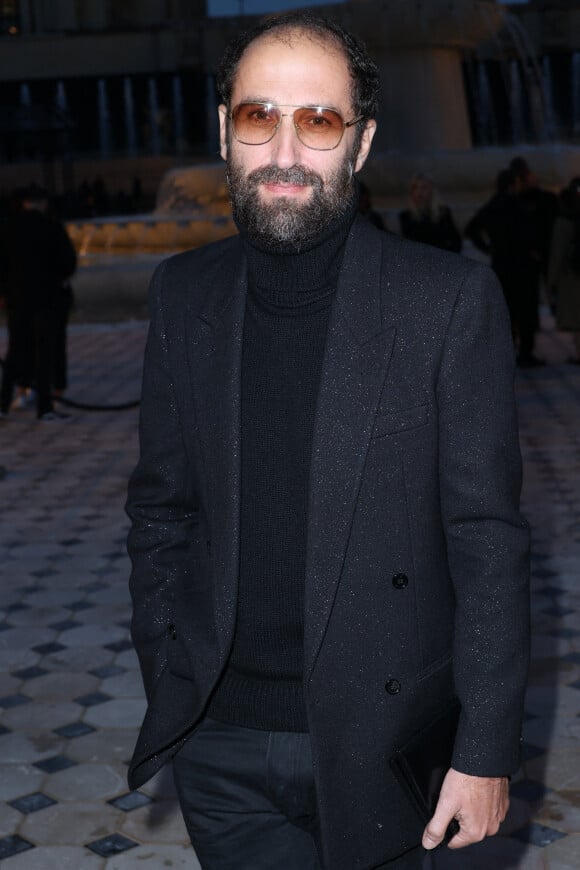 Thomas Bangalter lors du défilé de mode Saint Laurent, Prêt-à-porter Printemps / Eté 2023 dans le cadre de la Fashion Week de Paris le 27 septembre 2022.