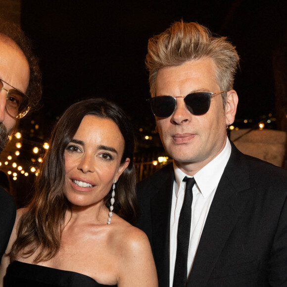 Thomas Bangalter, Elodie Bouchez, Benjamin Biolay - Personnalités à la soirée "Women In Motion" par Kering au Château de la Castre lors du 75ème Festival International du Film de Cannes. Le 22 mai 2022 © Olivier Borde / Bestimage 