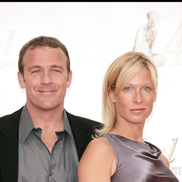 Serge Dupire et Rebecca Hampton au festival de Monte Carlo Television Festival en 2008.