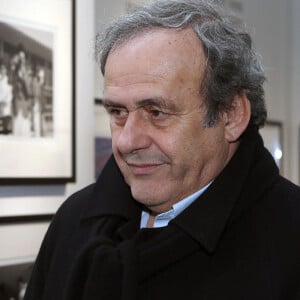 Michel Platini - 7ème Festival Sport, Littérature et Cinéma à l'Institut lumière à Lyon le 29 janvier 2020. M. Platini à visité l'exposition photographique "Tokyo 1964!" avant d'assister à la projection "Michel Platini, le libre joueur" avant de dédicacer son livre "Entre nous". © Pascal Fayolle/Bestimage