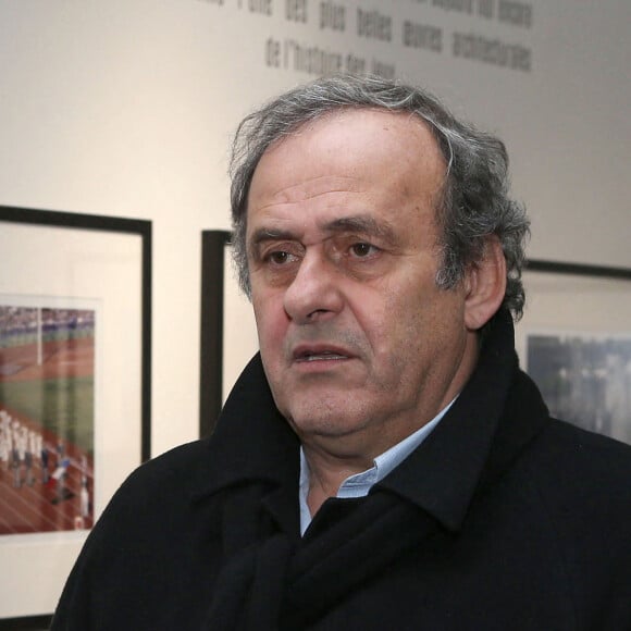 Michel Platini - 7ème Festival Sport, Littérature et Cinéma à l'Institut lumière à Lyon le 29 janvier 2020. M. Platini à visité l'exposition photographique "Tokyo 1964!" avant d'assister à la projection "Michel Platini, le libre joueur" avant de dédicacer son livre "Entre nous". © Pascal Fayolle/Bestimage