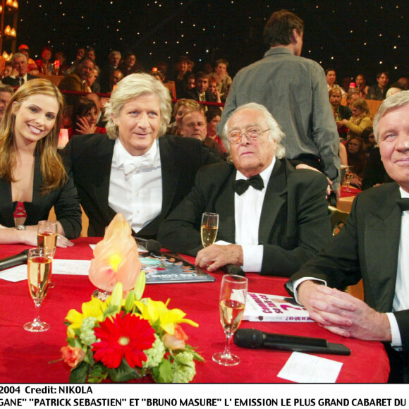 Bruno Masure et Nagui chez Patrick Sébastien.