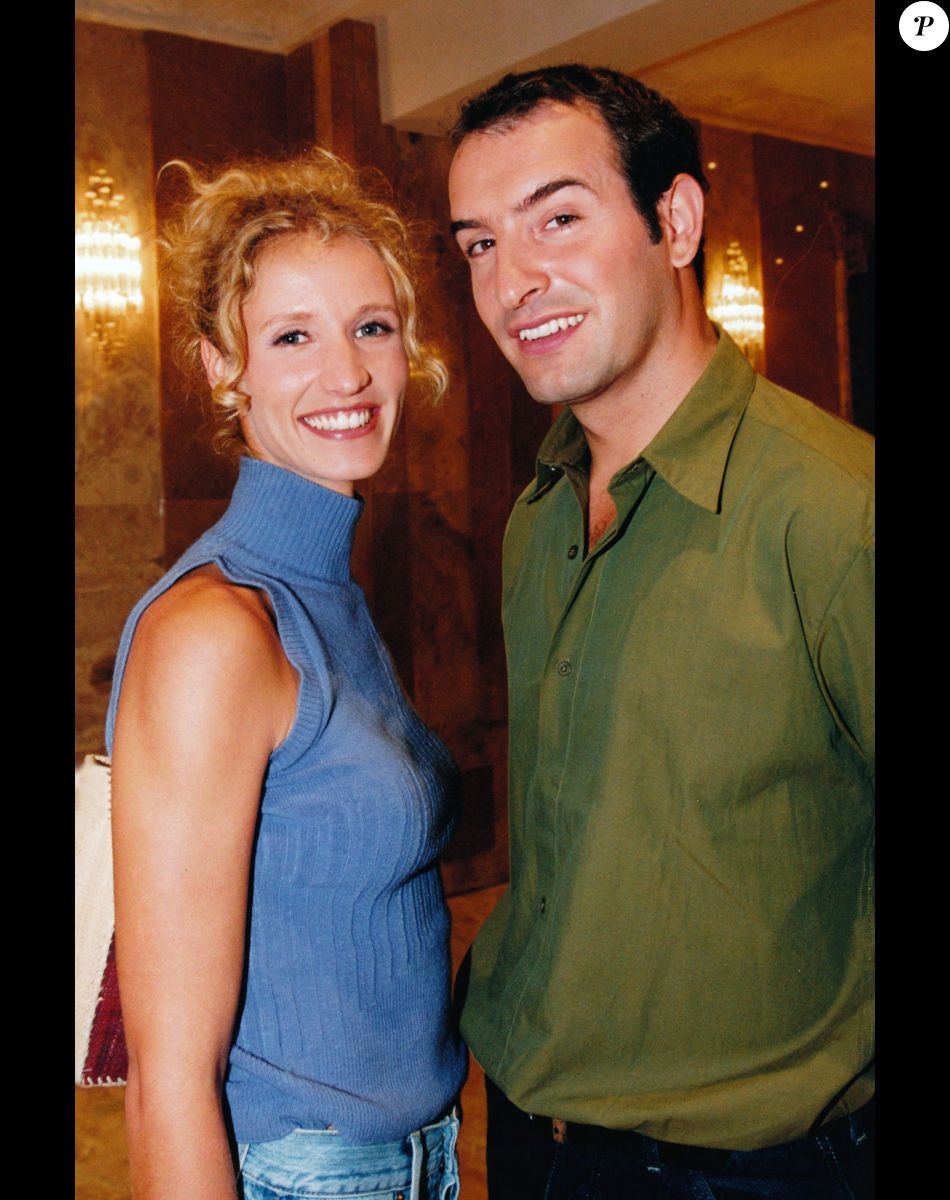 Jean Dujardin et Alexandra Lamy en 2000