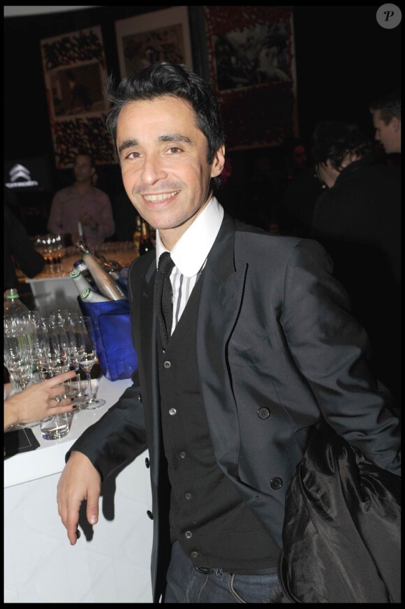 Ariel Wizman à l'occasion de la soirée de présentation de la Citroën DS3, qui s'est tenue à la Fondation Cartier, à Paris, le 11 février 2010.