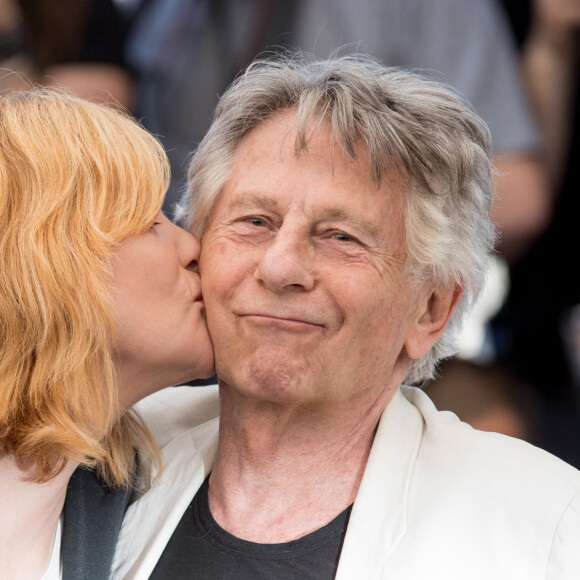 Emmanuelle Seigner et son mari Roman Polanski - Photocall du film "D'Après Une Histoire Vraie" lors du 70ème Festival International du Film de Cannes le 27 mai 2017 © Borde-Jacovides-Moreau/Bestimage.