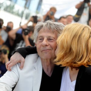 Roman Polanski avec sa femme Emmanuelle Seigner au photocall de "D'Après Une Histoire Vraie" lors du 70ème Festival International du Film de Cannes, le 27 mai 2017. © Borde-Jacovides-Moreau/Bestimage.