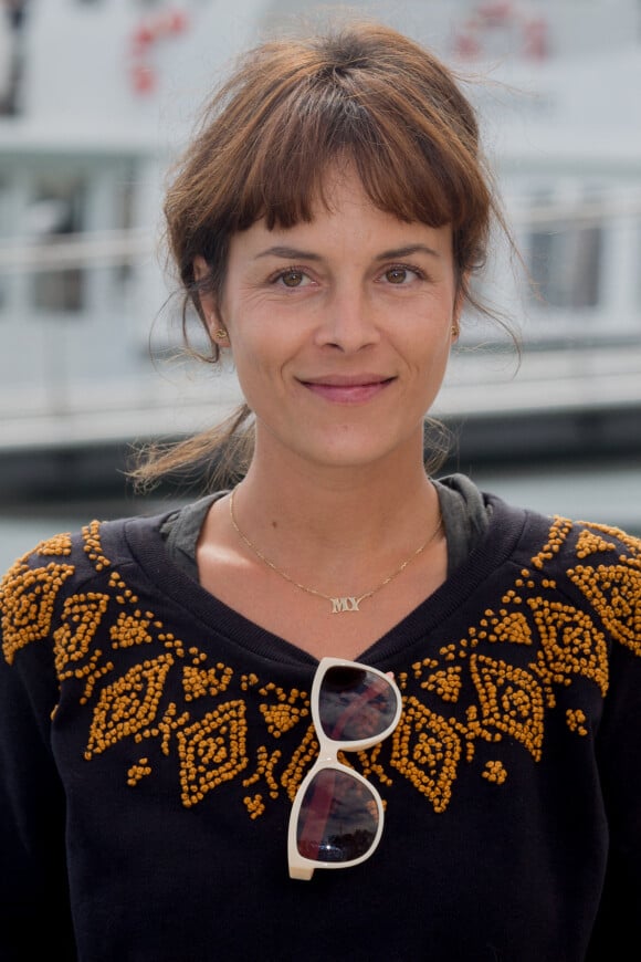 Armelle Deutsch - Photocall de "le secret d'Elise" dans le cadre du 17ème festival de fiction TV de La Rochelle sur le Vieux Port à La Rochelle le 11 septembre 2015