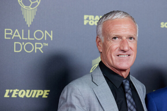 Didier Deschamps - Photocall de la 66ème cérémonie du Ballon d'Or au Théâtre du Chatelet à Paris le 17 octobre 2022. © Cyril Moreau/Bestimage