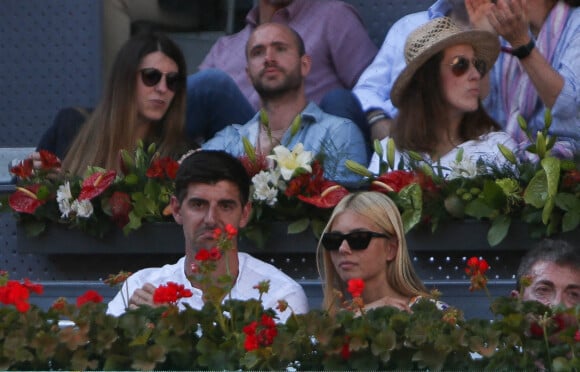 Thibaut Courtois - Carlos Alcaraz bat Novak Djokovic en 3 sets lors du tournoi Masters 1000 de Madrid le 7 mai 2022 © Laurent Lairys / Panoramic / Bestimage