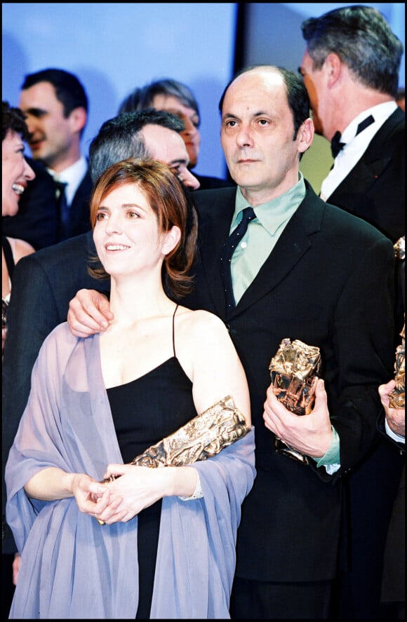Agnès Jaoui, Jean-Pierre Bacri lors de la cérémonie des César 2001