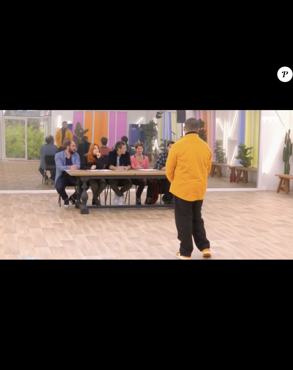 L'élève Ahcène lors de la quotidienne de la "Star Academy" mercredi 19 octobre 2022 - TF1