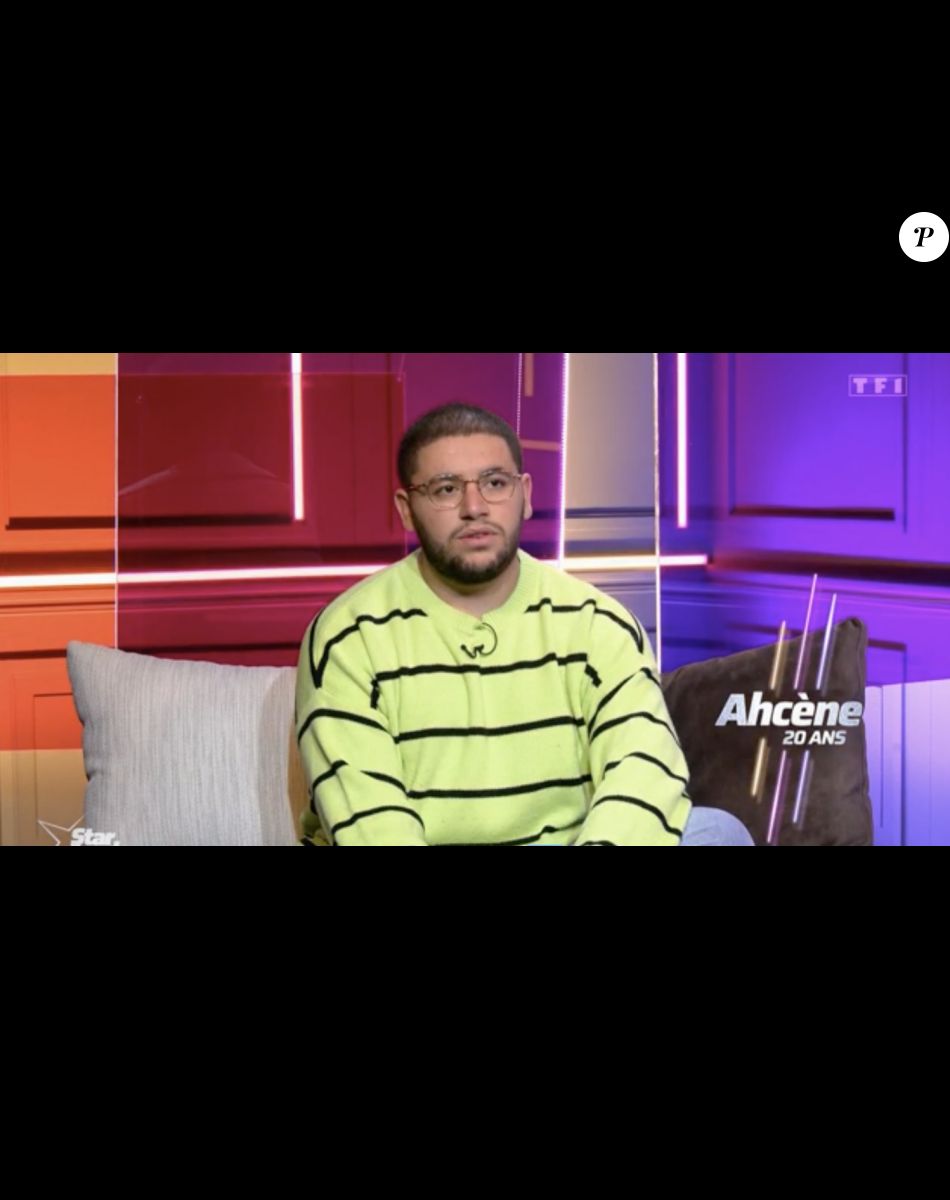 L'élève Ahcène lors de la quotidienne de la "Star Academy" mercredi 19 octobre 2022 - TF1