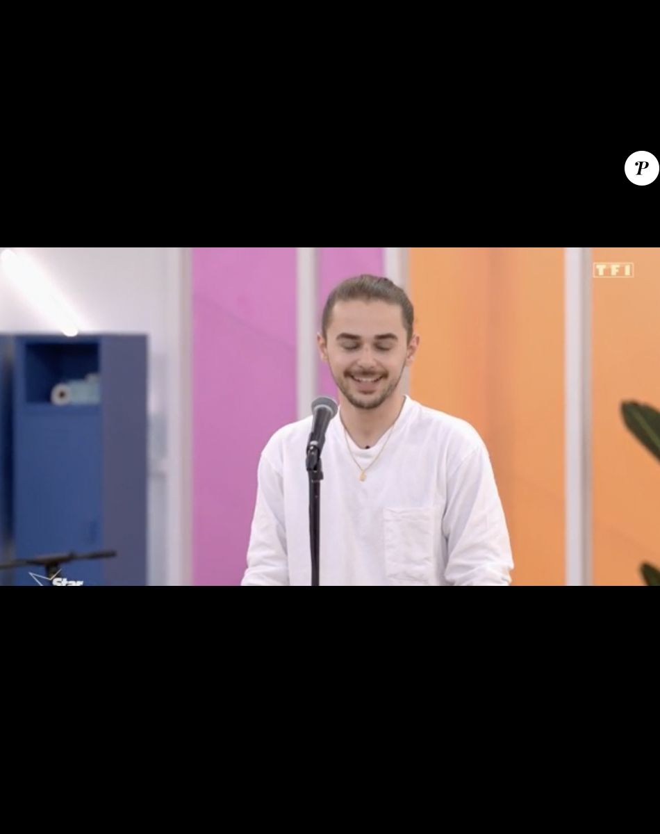 L'élève Julien lors de la quotidienne de la "Star Academy" mercredi 19 octobre 2022 - TF1