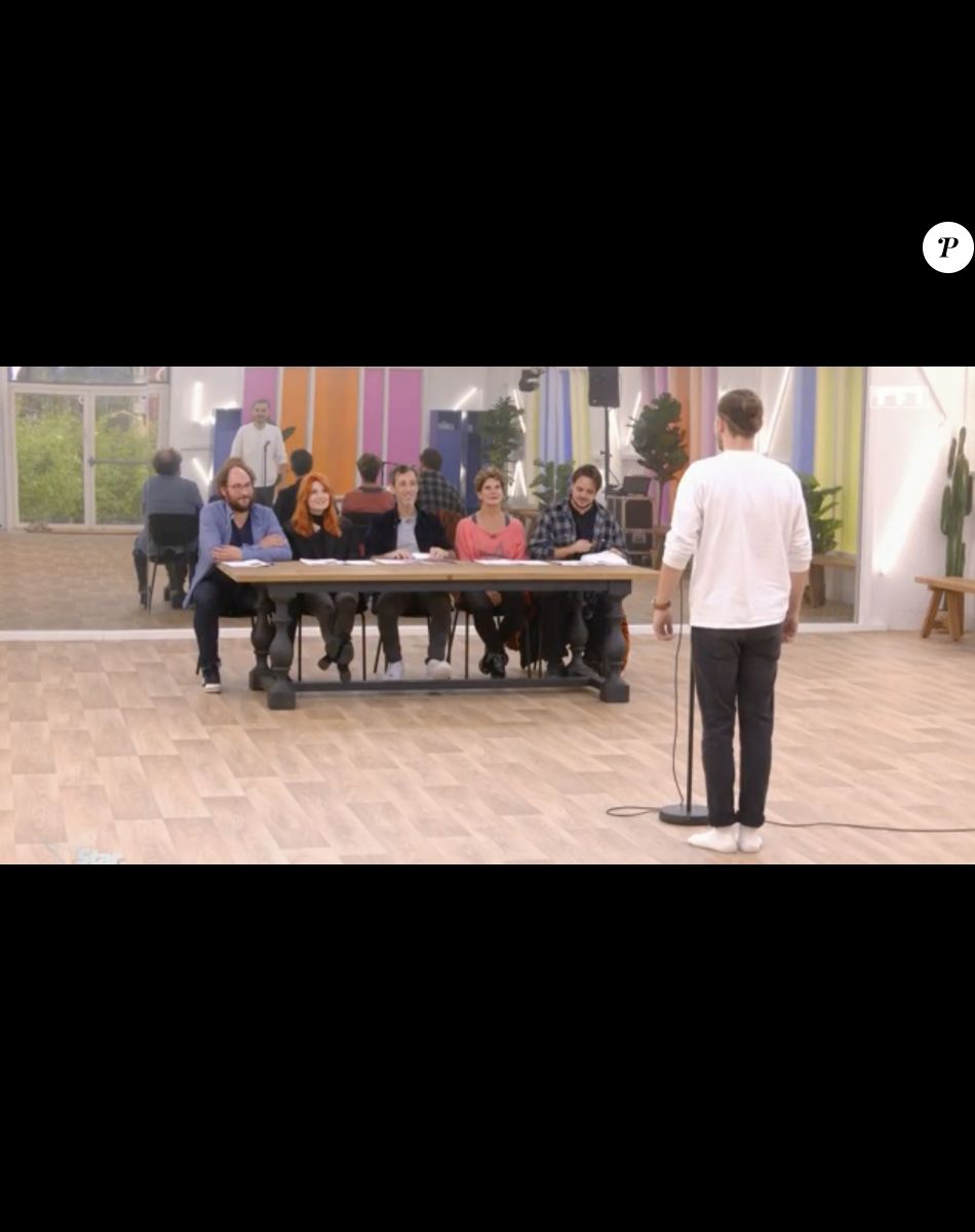 L'élève Julien lors de la quotidienne de la "Star Academy" mercredi 19 octobre 2022 - TF1