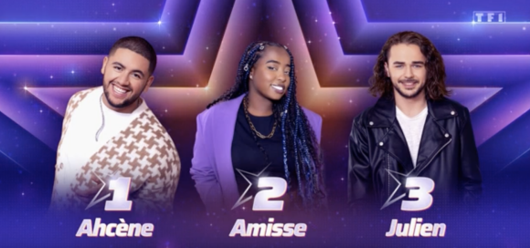 Les élèves Ahcène, Amisse et Julien sont les premiers nommés de la saison de la "Star Academy" - TF1