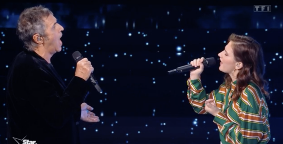 Julien Clerc fait un medley avec Paola, Anisha et Louis lors du prime de la "Star Academy" - Emission du 22 octobre 2022, TF1