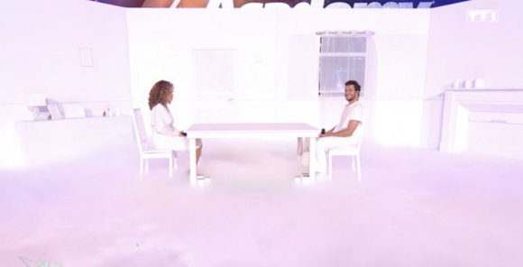 Amir chante avec Léa lors du prime de la "Star Academy" - Emission du 22 octobre 2022, TF1
