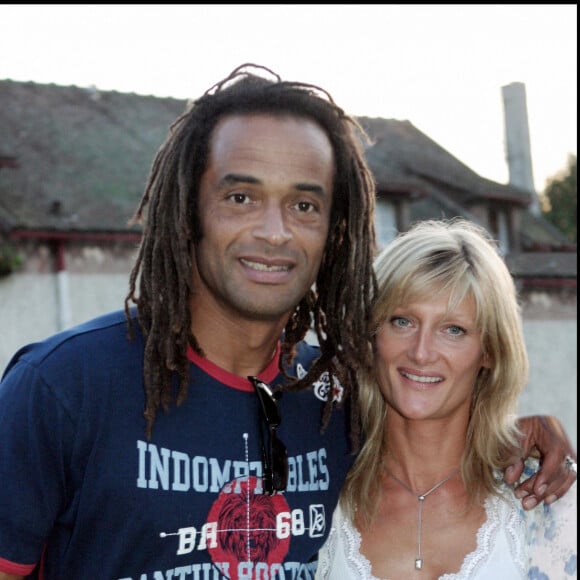 Yannick Noah et Isabelle Camus