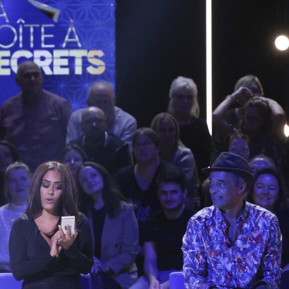 Exclusif - Gilbert Montagné, Amel Bent, Yannick Noah - Enregistrement de l'émission "La boîte à secrets 13", présentée par F.Bollaert, et diffusée le 21 octobre sur France 3. © Jack Tribeca / Bestimage