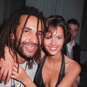 Yannick Noah et Heather.