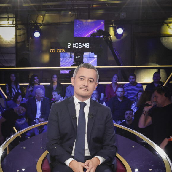 Exclusif - Gérald Darmanin - Enregistrement de l'émission "Face à Baba", présentée par Cyril Hanouna et diffusée en direct sur C8 le 20 octobre