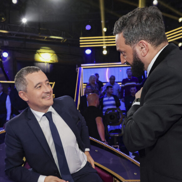 Exclusif - Gérald Darmanin - Enregistrement de l'émission "Face à Baba", présentée par Cyril Hanouna et diffusée en direct sur C8 le 20 octobre